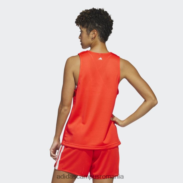 adidas campus romania selectați jerseu roșu adidas femei rosu alb J266N29756