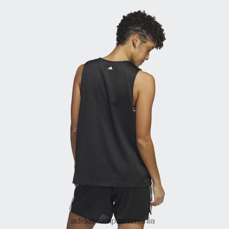 adidas campus romania selectați maiou din jerseu alb fashion femei alb negru J266N29717