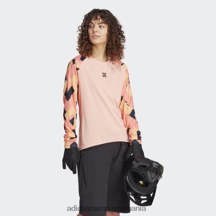 adidas campus romania top cu mâneci lungi coral five ten trailx femei coral J266N217105