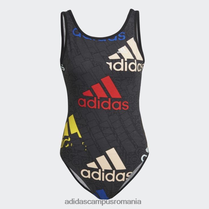 adidas campus romania Carbon essentials body cu logo multicolor adidas femei carbon/multicolor/alb J266N210419