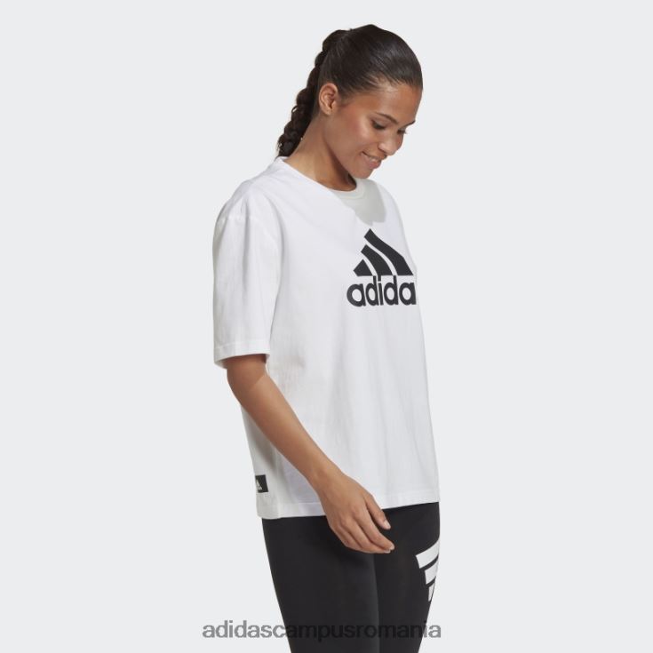 adidas campus romania Insigna icoane viitoare de tricou sport alb femei alb J266N22726