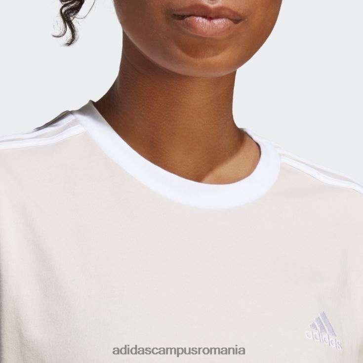 adidas campus romania Quartz essentials 3 dungi rochie boyfriend tricou dintr-un singur tricou adidas femei cuarț/negru/gri/alb J266N216443
