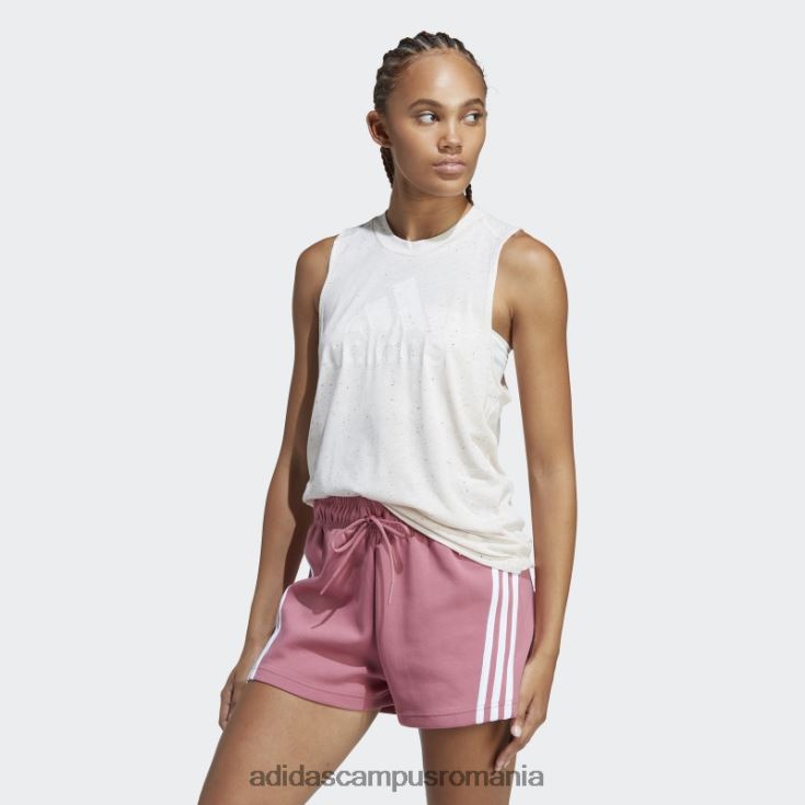 adidas campus romania Quartz mel sportswear future icons winners 3.0 tank top femei cuarț mel/alb J266N22589