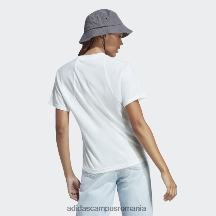 adidas campus romania alb melange viitoarele icoane câștigători 3.0 tee fashion femei alb melange/gri J266N22357