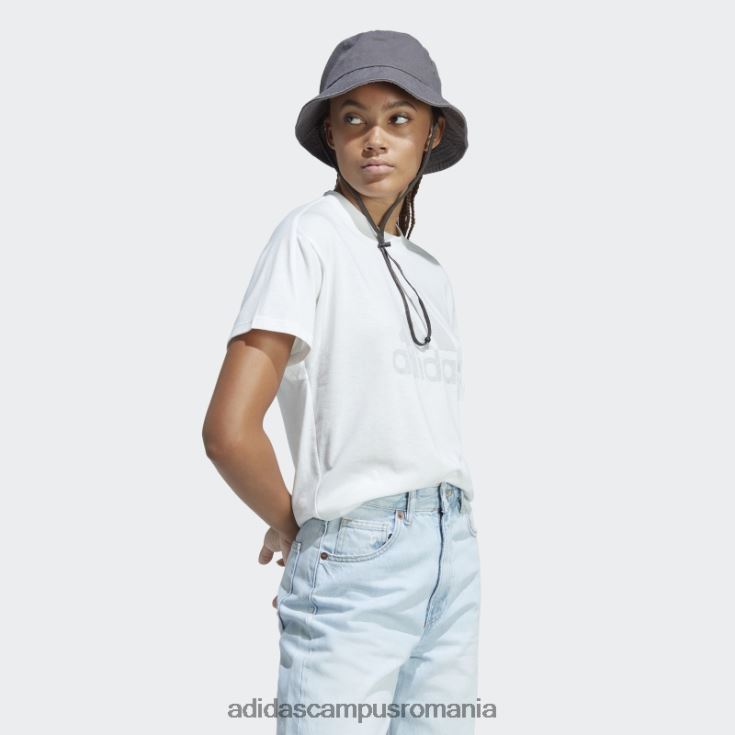 adidas campus romania alb melange viitoarele icoane câștigători 3.0 tee fashion femei alb melange/gri J266N22357