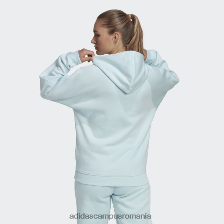 adidas campus romania all szn fleece boyfriend hanorac albastru adidas femei albastru J266N23036
