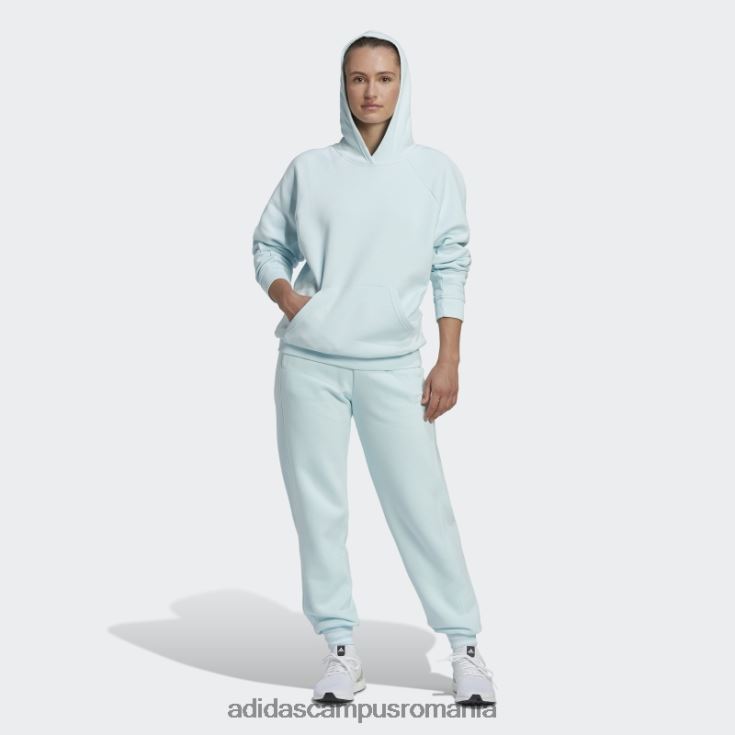 adidas campus romania all szn fleece boyfriend hanorac albastru adidas femei albastru J266N23036