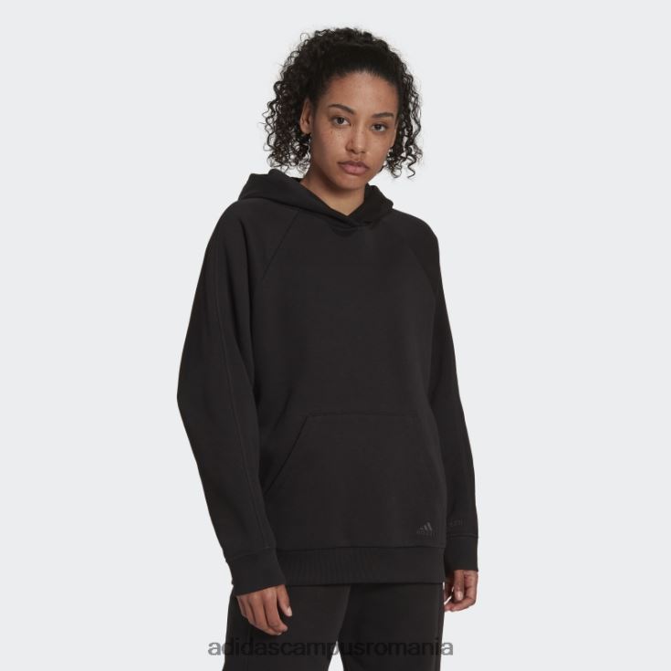 adidas campus romania all szn fleece boyfriend hanorac negru adidas femei negru J266N216668