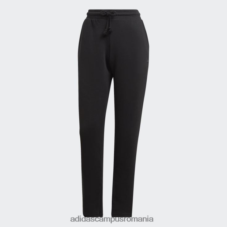 adidas campus romania all szn fleece pantaloni conici negri femei negru J266N29007