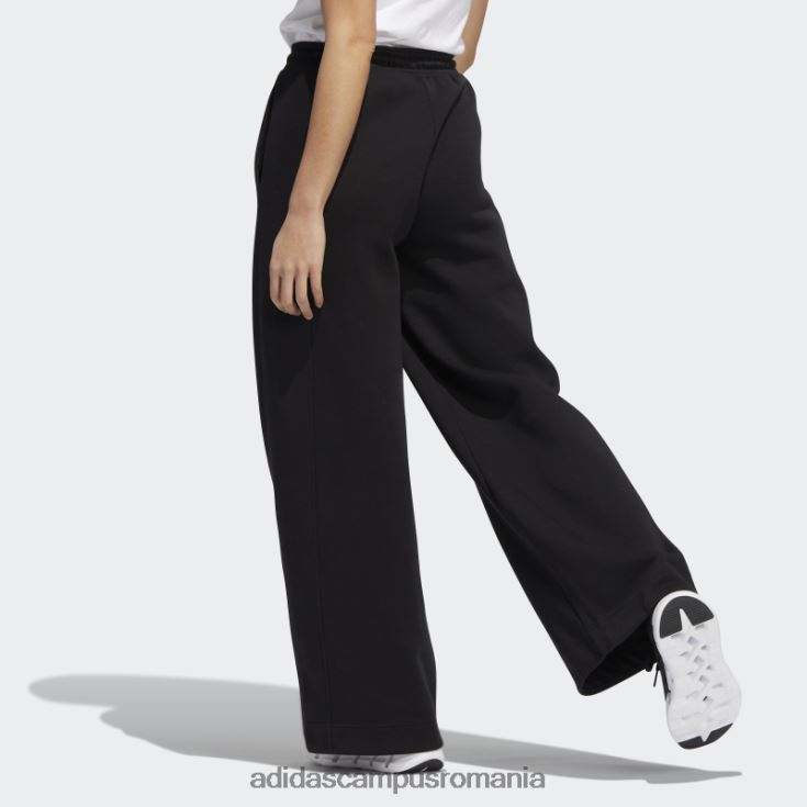 adidas campus romania all szn fleece pantaloni largi negri adidas femei negru J266N210176