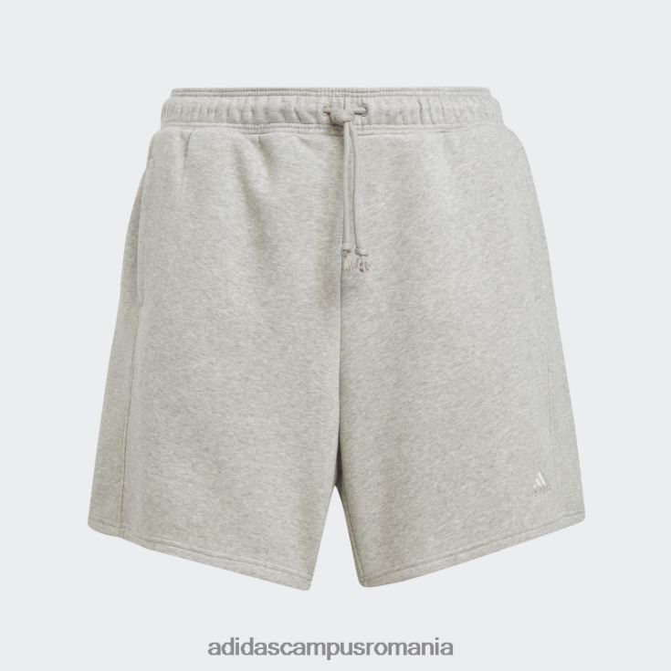 adidas campus romania all szn pantaloni scurți fleece (plus mărime) mod gri mediu femei gri mediu J266N29842