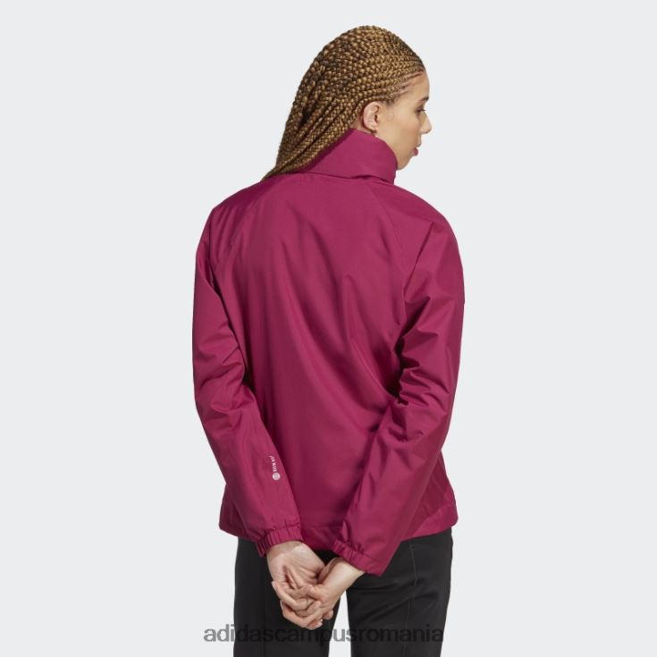 adidas campus romania berry bsc 3-stripes rain.rdy jachetă femei boabe J266N217074