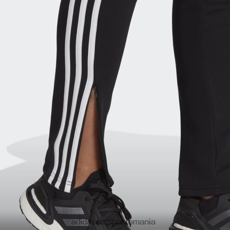 adidas campus romania black future icons pantaloni skinny cu 3 dungi femei negru J266N210673