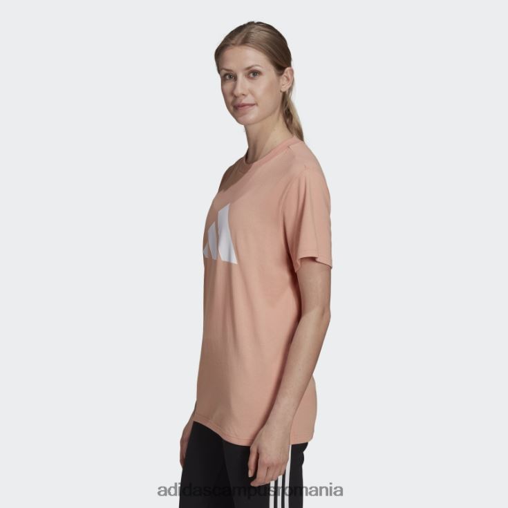 adidas campus romania blush ambiental future icons logo graphic tee fashion femei fard ambiental J266N210390