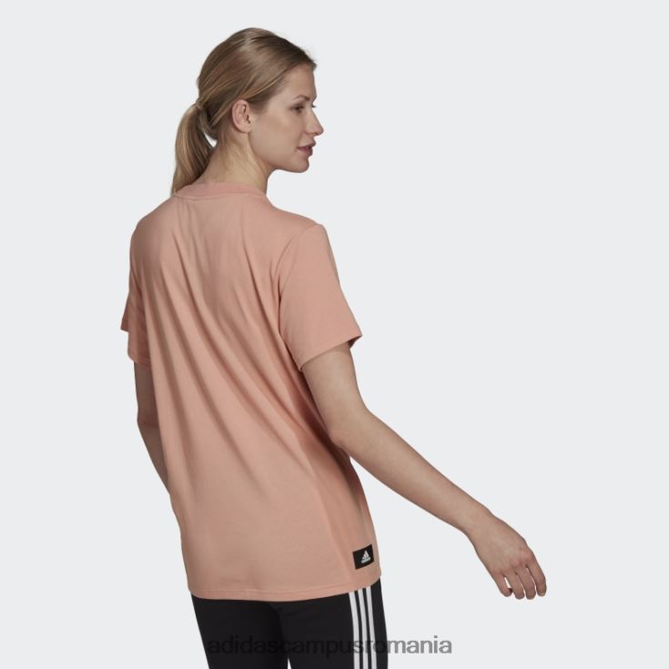 adidas campus romania blush ambiental future icons logo graphic tee fashion femei fard ambiental J266N210390