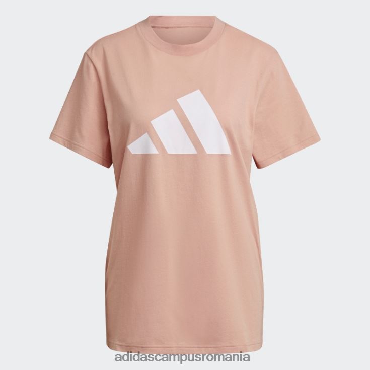 adidas campus romania blush ambiental future icons logo graphic tee fashion femei fard ambiental J266N210390