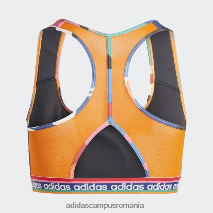 adidas campus romania bold green x farm rio sutien mediu susținere (plus mărime) fashion femei verde îndrăzneț/stacojiu J266N29886