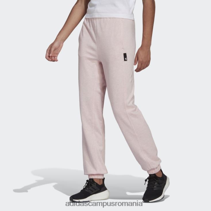 adidas campus romania botanic roz mel îmbrăcăminte sport fierbinte studio lounge pantaloni de vară femei roz botanic mel J266N23200