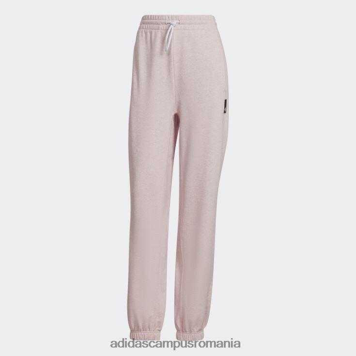adidas campus romania botanic roz mel îmbrăcăminte sport fierbinte studio lounge pantaloni de vară femei roz botanic mel J266N23200