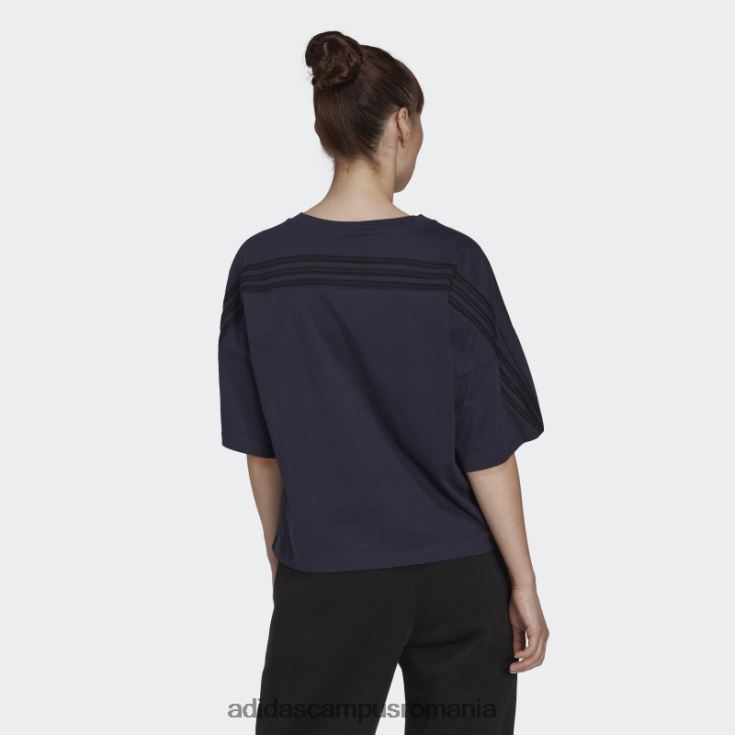 adidas campus romania cerneală îmbrăcăminte sport icoane viitoare 3 dungi tricou moda femei cerneală J266N210539