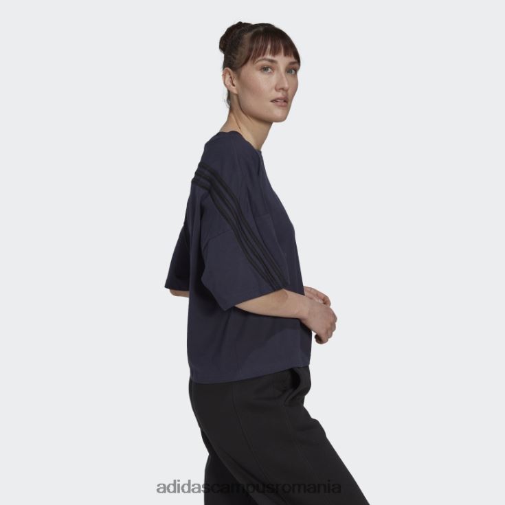 adidas campus romania cerneală îmbrăcăminte sport icoane viitoare 3 dungi tricou moda femei cerneală J266N210539