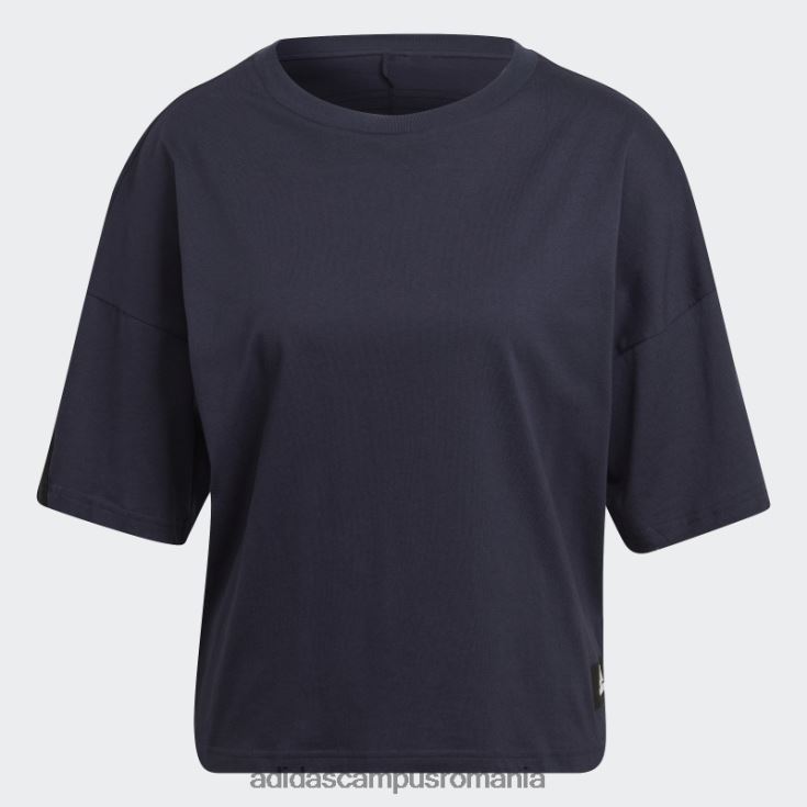 adidas campus romania cerneală îmbrăcăminte sport icoane viitoare 3 dungi tricou moda femei cerneală J266N210539