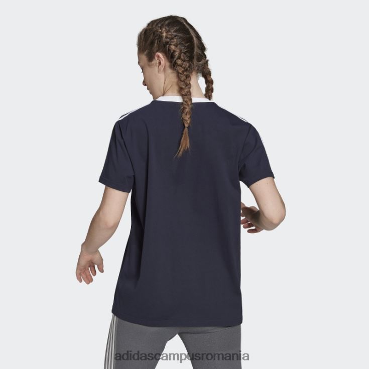 adidas campus romania cerneală pentru tricouri cu 3 dungi femei cerneală/alb J266N216819