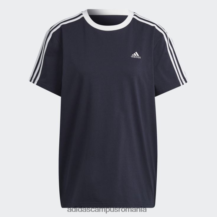 adidas campus romania cerneală pentru tricouri cu 3 dungi femei cerneală/alb J266N216819