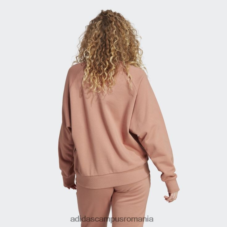 adidas campus romania clay city escape loose crew hanorac femei lut J266N29563