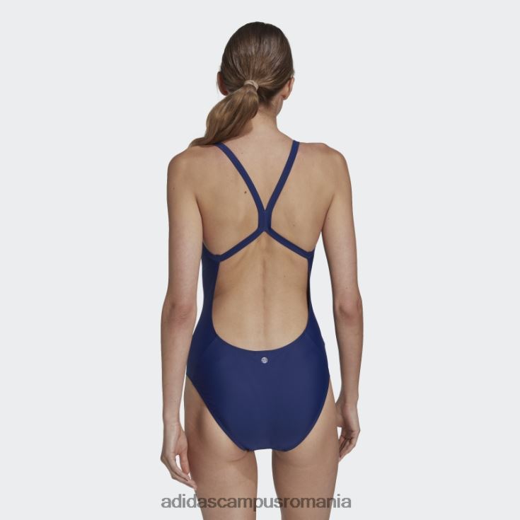 adidas campus romania costum de baie victory blue logo mare femei victorie albastru/albastru zori J266N217243