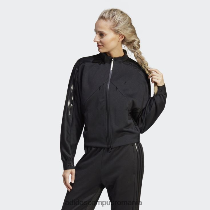 adidas campus romania costum negru tiro-up avansată la modă femei negru J266N22464