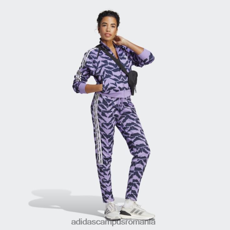 adidas campus romania costum tiro up lifestyle sport top violet adidas femei violet/cerneală/negru/alb J266N22280