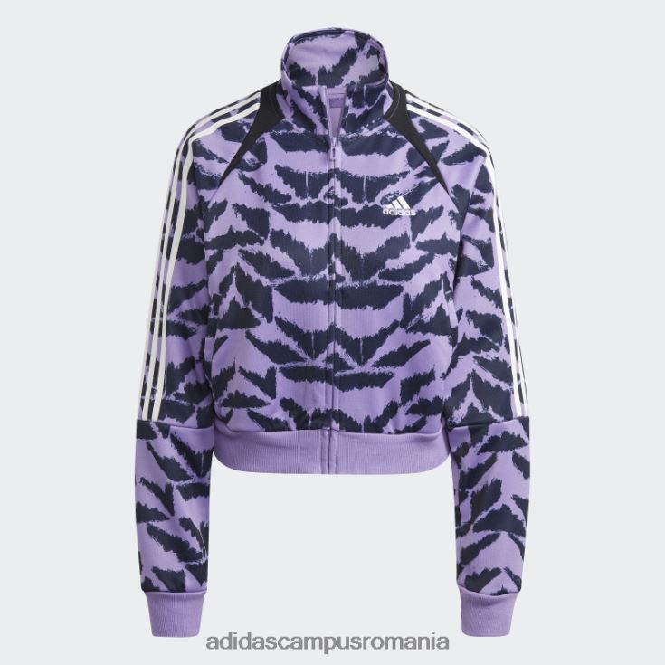 adidas campus romania costum tiro up lifestyle sport top violet adidas femei violet/cerneală/negru/alb J266N22280