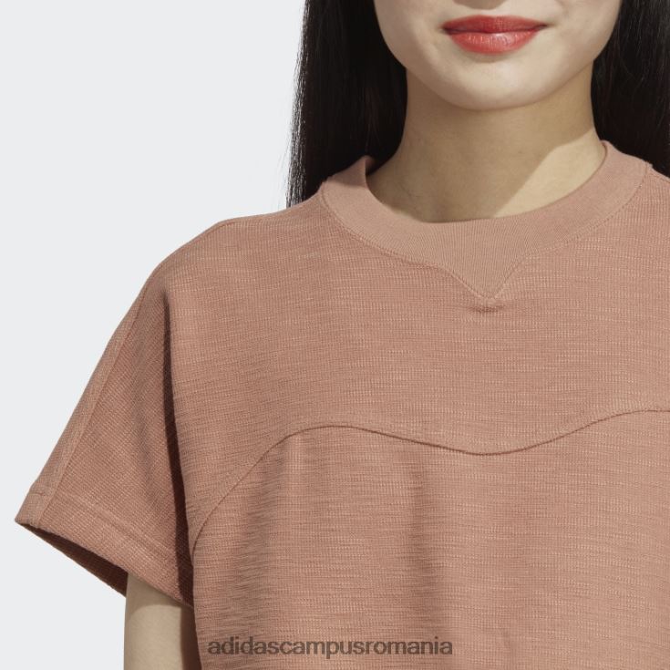 adidas campus romania crop top adidas cu buclă din lut femei lut J266N29531