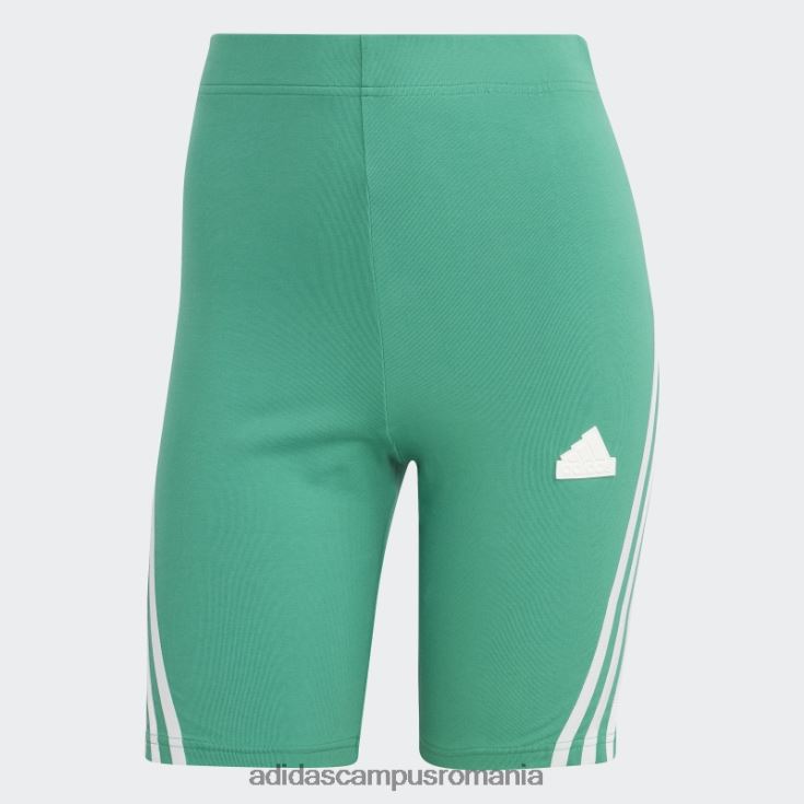 adidas campus romania curte verde future icons pantaloni scurți pentru biciclete cu 3 dungi femei verde curte J266N29599