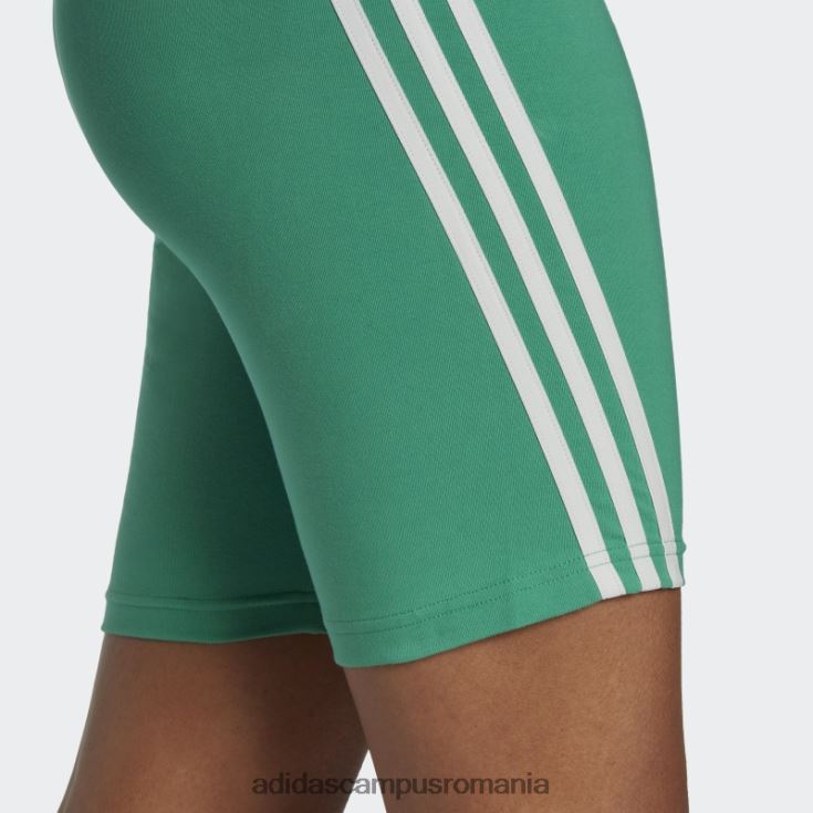 adidas campus romania curte verde future icons pantaloni scurți pentru biciclete cu 3 dungi femei verde curte J266N29599