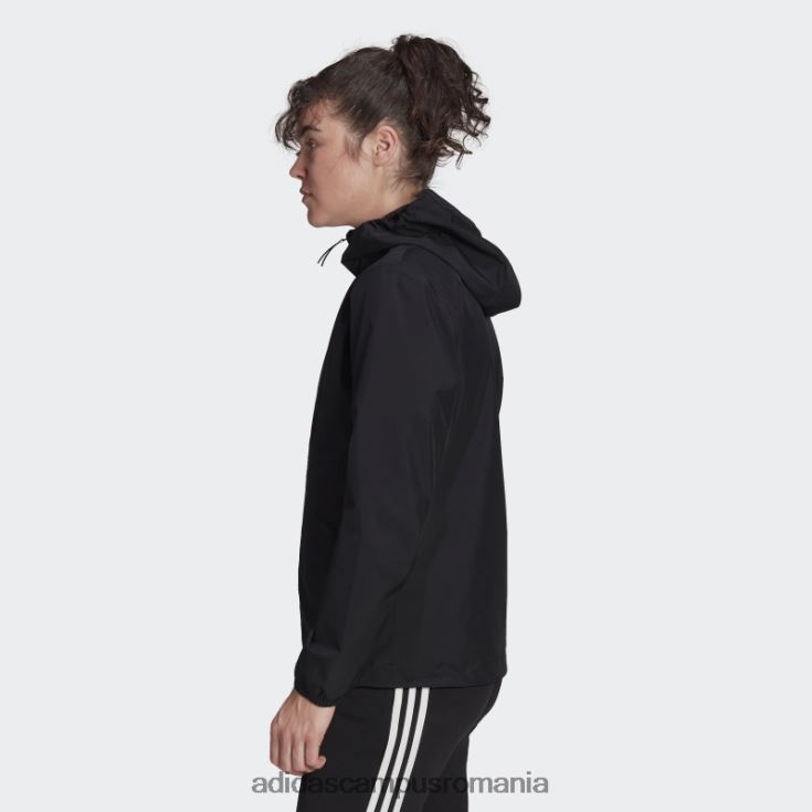 adidas campus romania esențiale ploaia.rdy jachetă neagră femei negru J266N29895