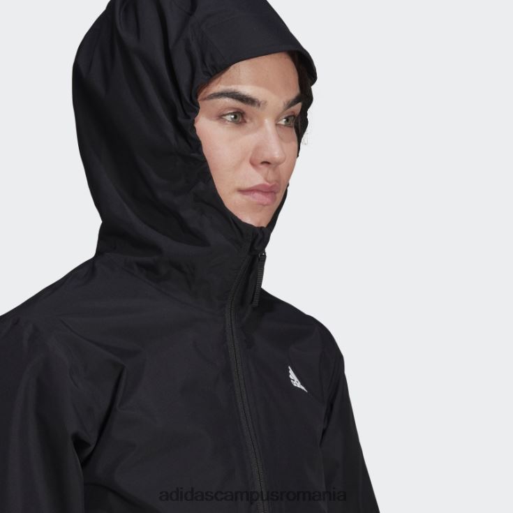 adidas campus romania esențiale ploaia.rdy jachetă neagră femei negru J266N29895