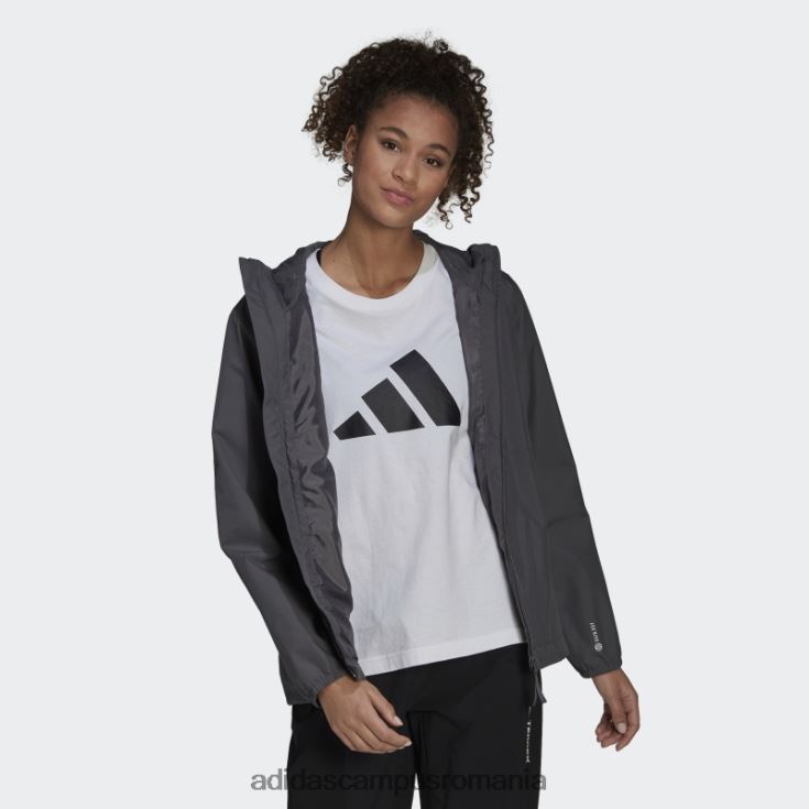 adidas campus romania essentials rain.rdy jachetă gri femei gri J266N216640