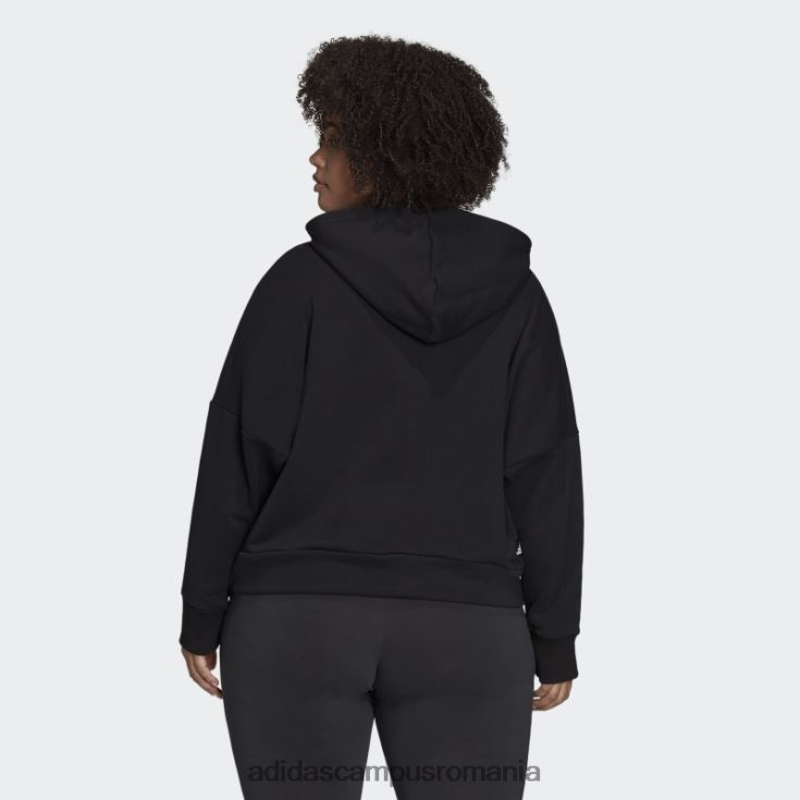 adidas campus romania future icons hanorac (plus size) negru adidas femei negru J266N210614
