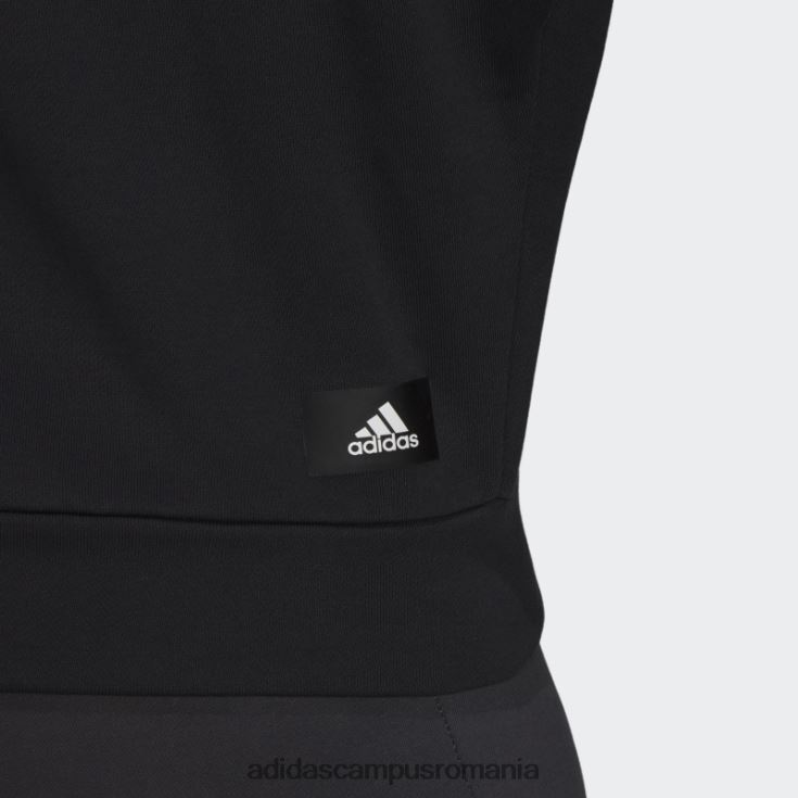 adidas campus romania future icons hanorac (plus size) negru adidas femei negru J266N210614