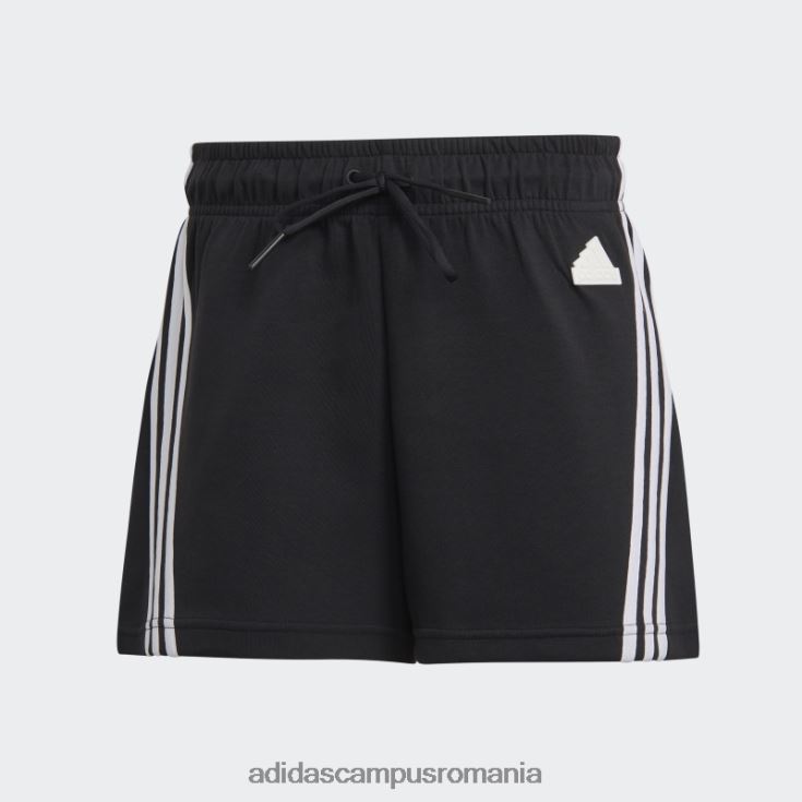 adidas campus romania future icons pantaloni scurți cu 3 dungi negru adidas femei negru J266N29000