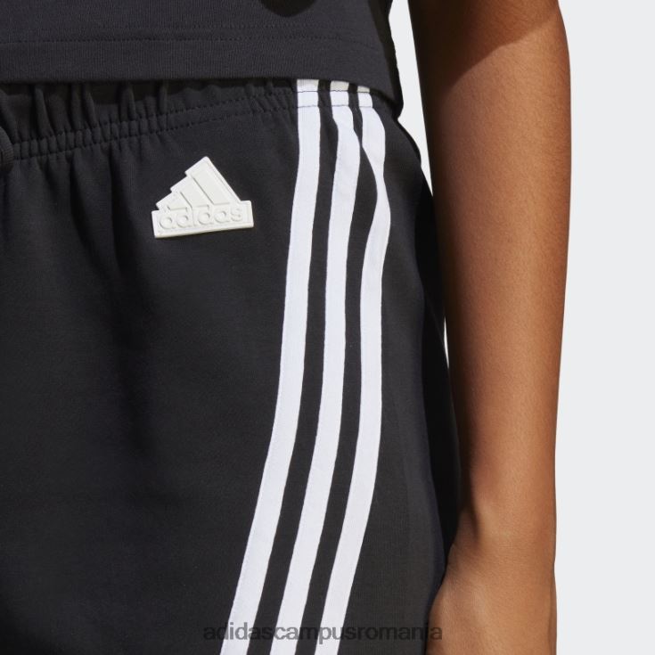 adidas campus romania future icons pantaloni scurți cu 3 dungi negru adidas femei negru J266N29000
