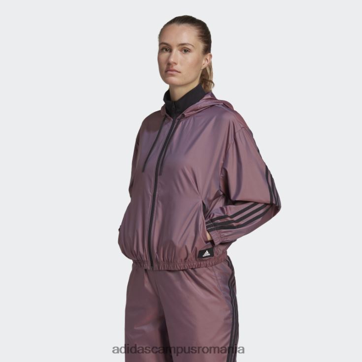 adidas campus romania geaca țesătură icoane viitoare roșii femei roșu/oțel J266N23181
