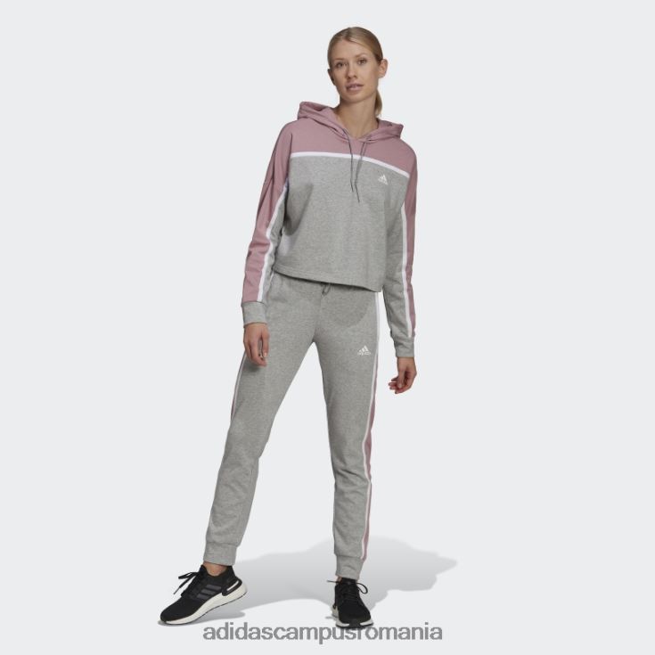 adidas campus romania gri mediu sportswear subtil bloc trening fashion femei gri mediu J266N217569