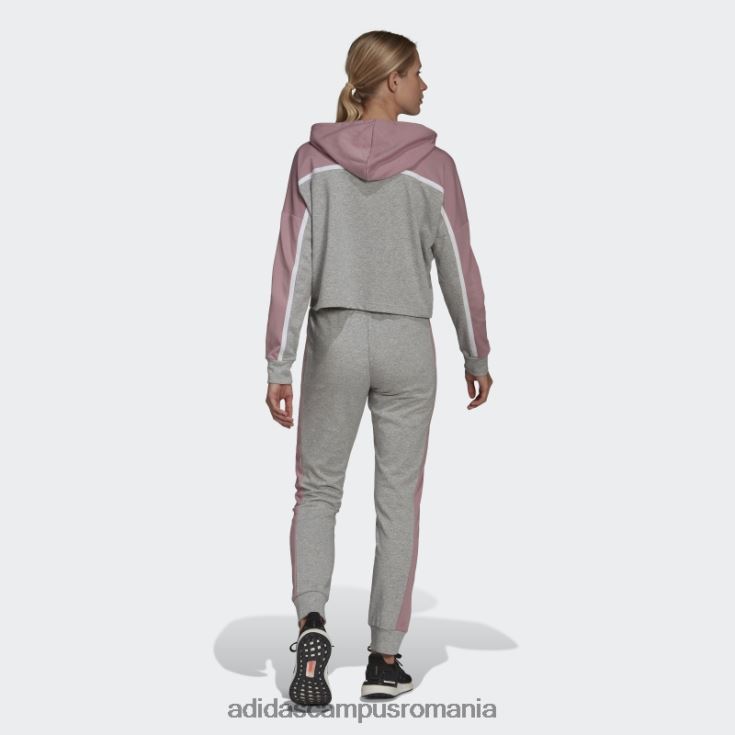 adidas campus romania gri mediu sportswear subtil bloc trening fashion femei gri mediu J266N217569