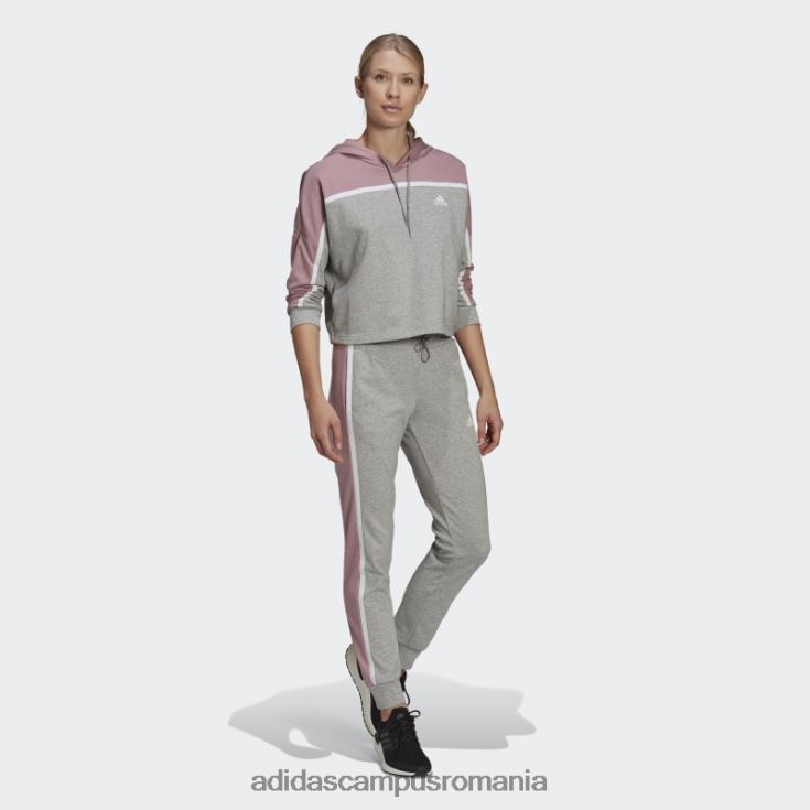 adidas campus romania gri mediu sportswear subtil bloc trening fashion femei gri mediu J266N217569