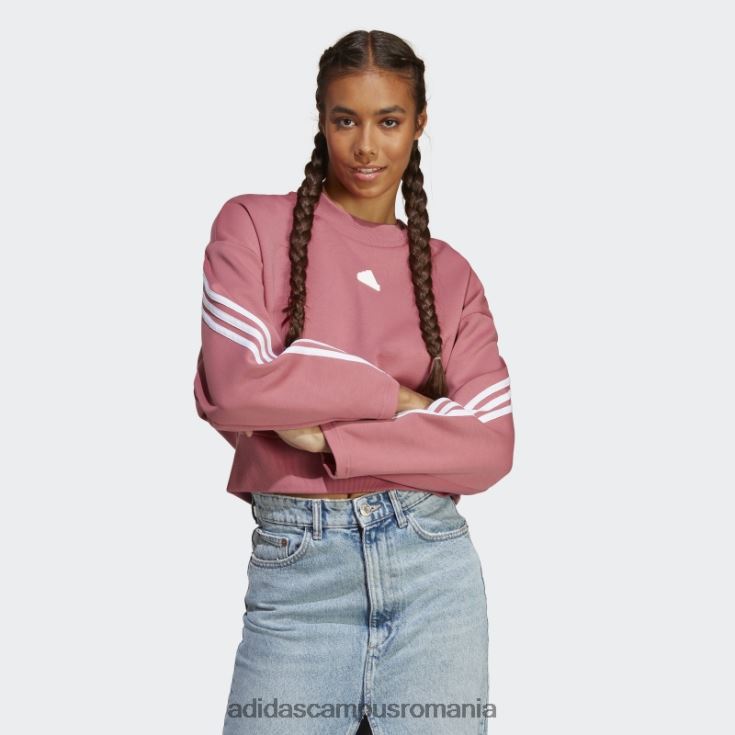 adidas campus romania hanorac adidas cu 3 dungi icoane viitoare roz femei roz J266N29099