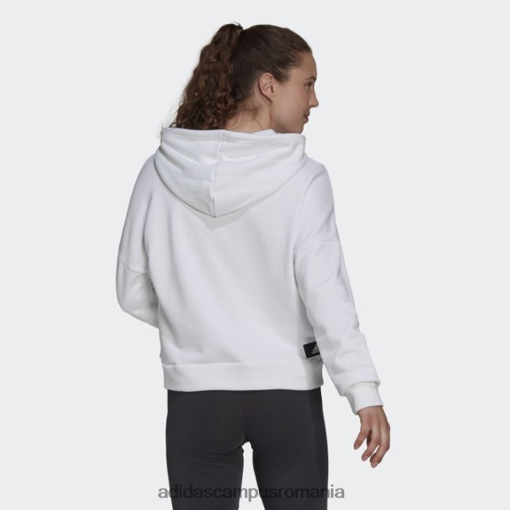 adidas campus romania hanorac alb sportswear future icons femei alb J266N23031