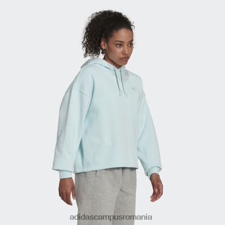 adidas campus romania hanorac all szn fleece albastru adidas femei albastru J266N210320